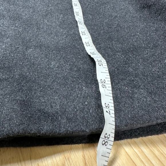 Kenneth Cole Reaction NWT Men's Raburn Wool Blend Top Coat Size 38R Dark Gray - Picture 10 of 11